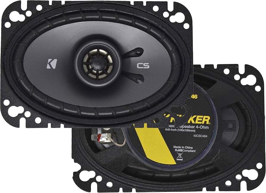Kicker 4x6 Speaker (CSC46)