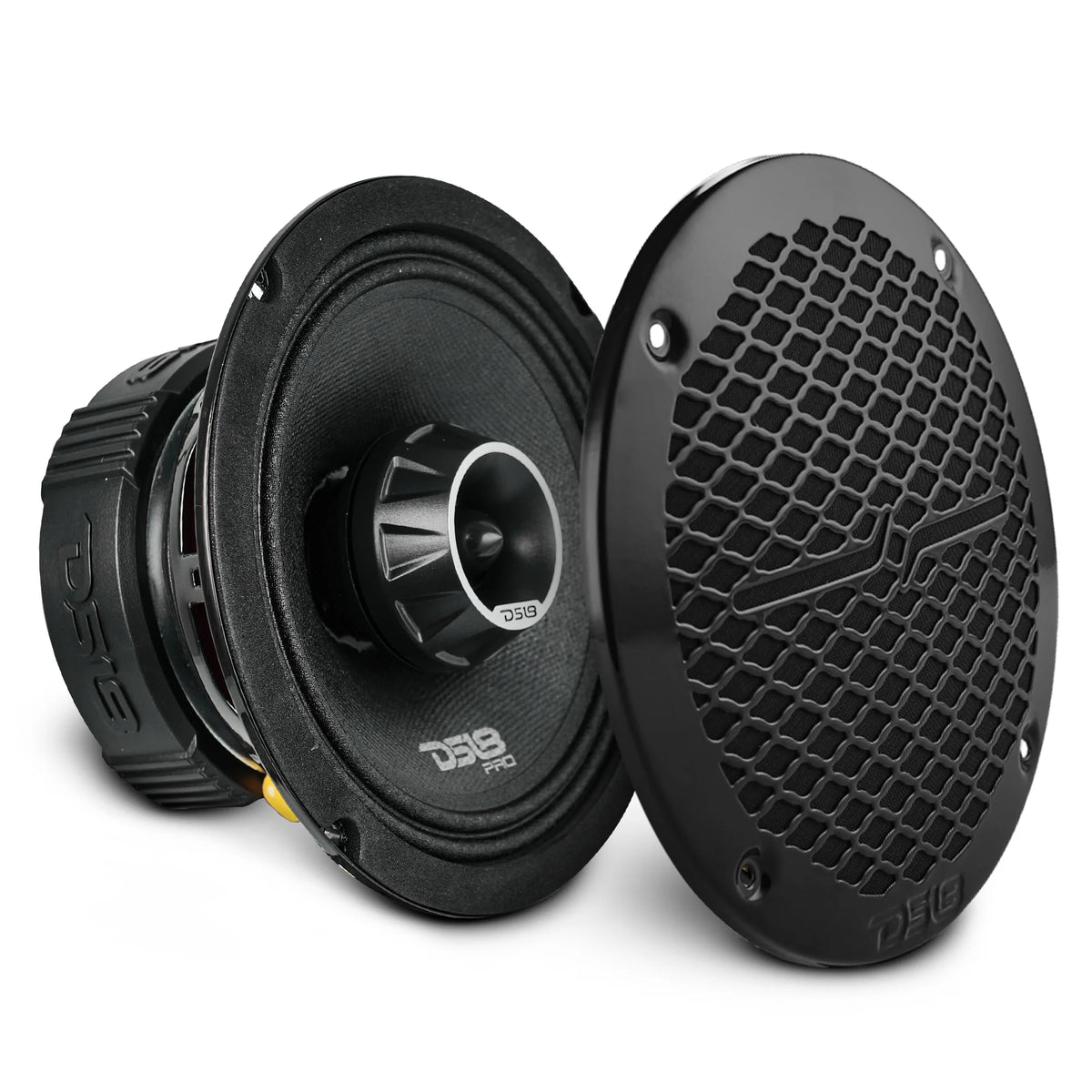 DS18 Pro 6” Mid Range Speaker with Tweeters (PRO-ZT6)