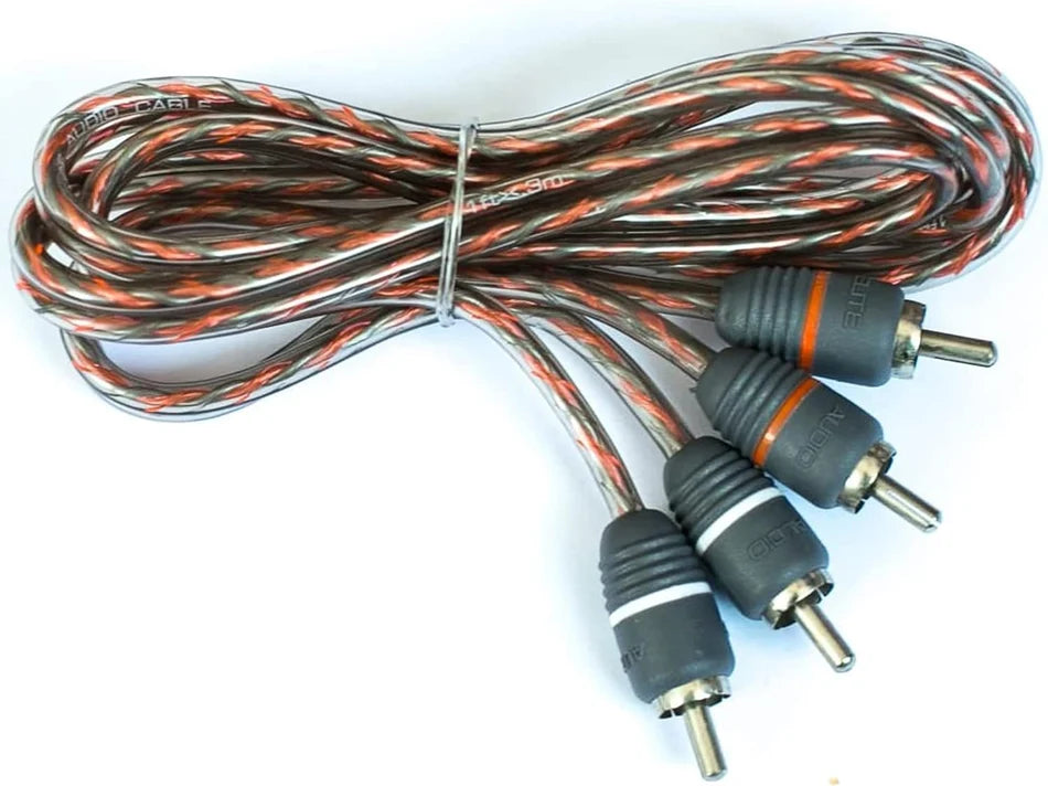Twisted Shielded RCA 6 ft Cable