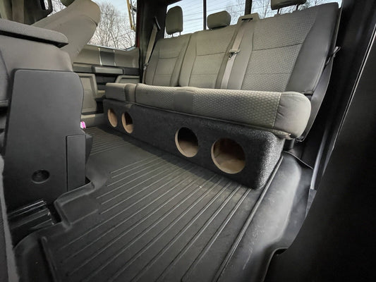 09-24 Ford f150 Under Seat Dual 12”