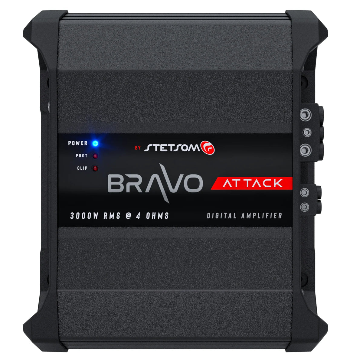 Stetsom Bravo Attack 3000 W 1 Channel Amplifier (bravoattack3000_1)