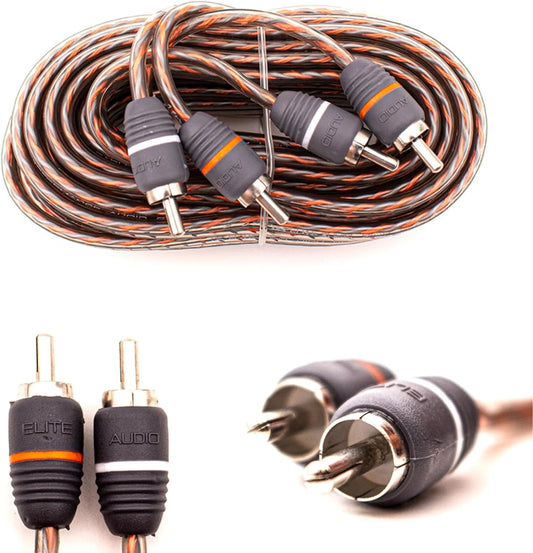Twisted Sheilded RCA 3 ft cable